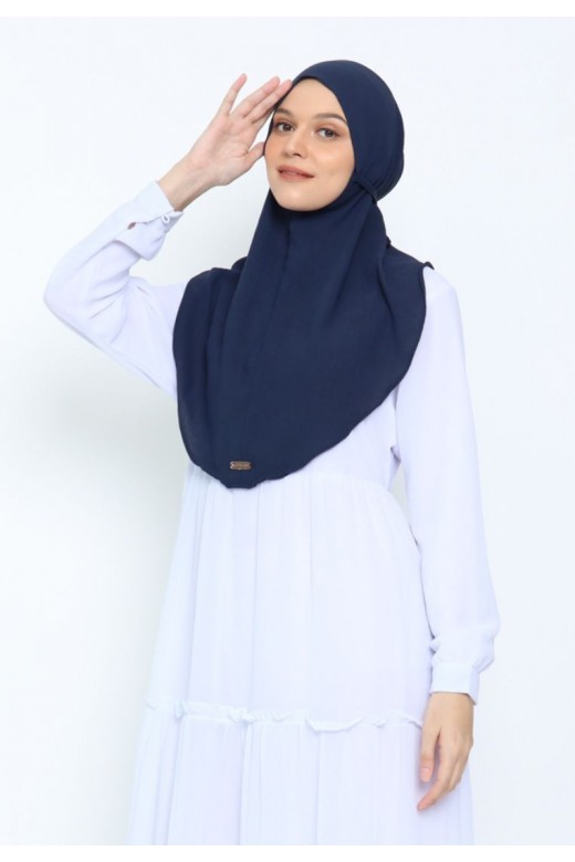 Faiza Bergo Airflow Navy